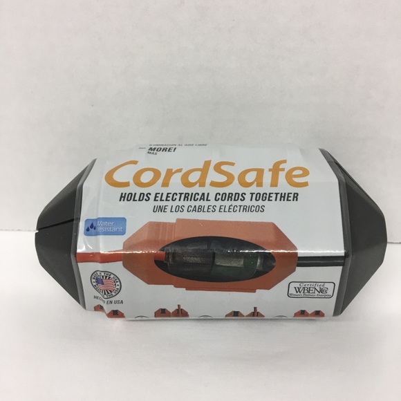 CordSafe Extension Cord Safety Cover Black New - Picture 4 of 4